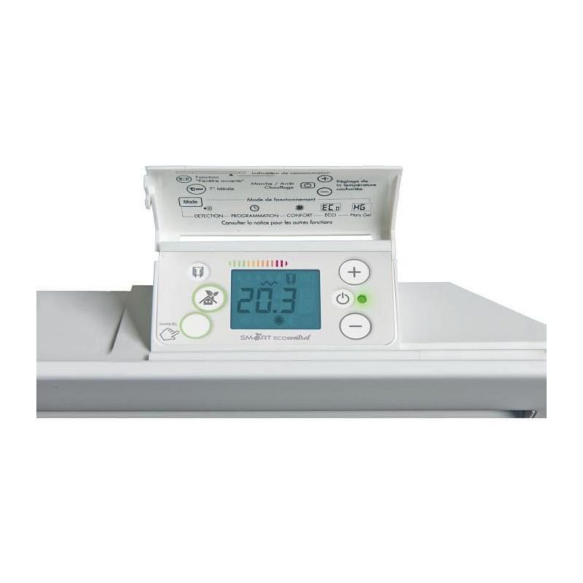 AIRELEC AIRELEC NOV�O modele Horizontal 750 Watts - Radiateur électrique Chaleur Douce - Coloris blanc brillant - Origine France Gara