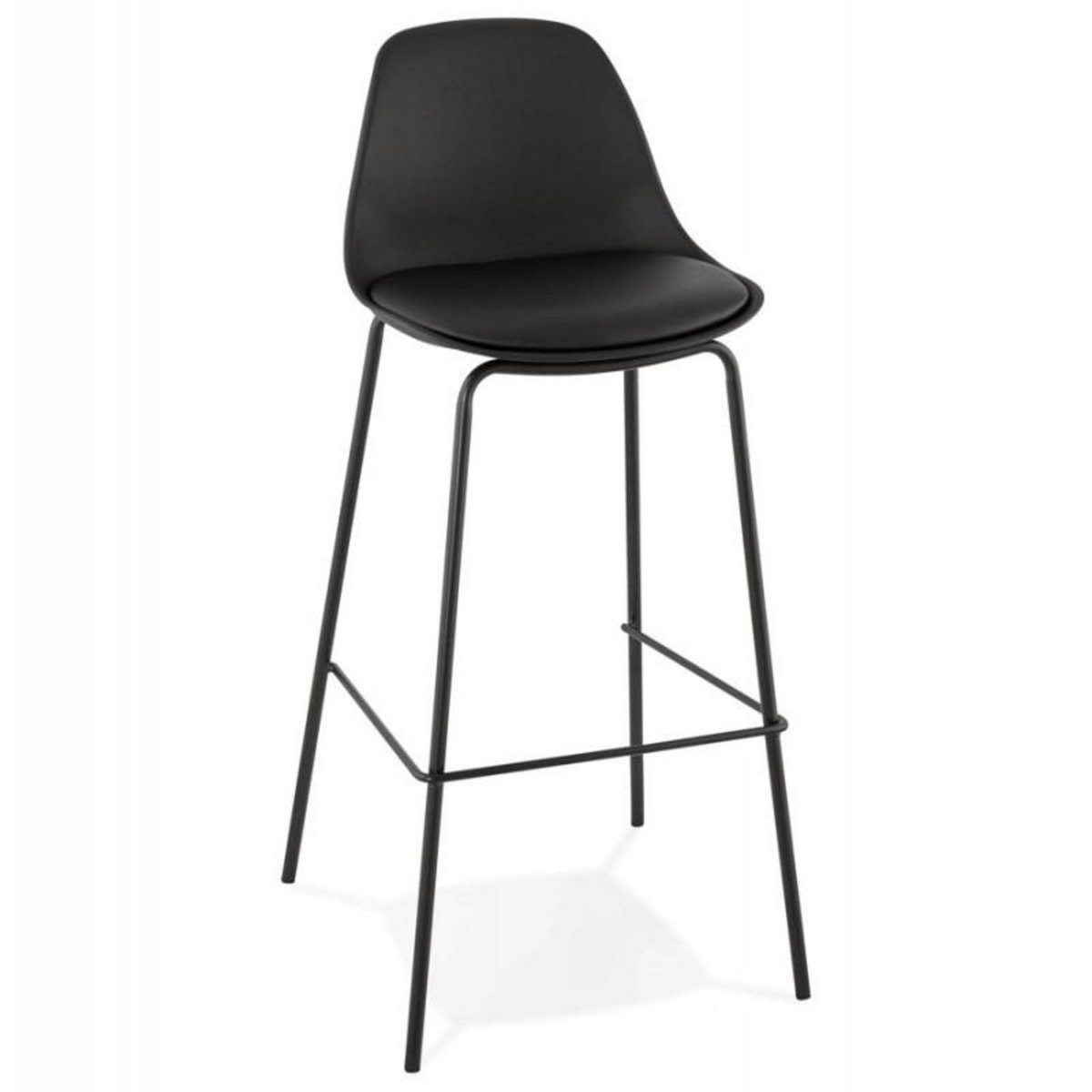 Paris Prix Tabouret de Bar Industriel  Sidon  96cm Noir