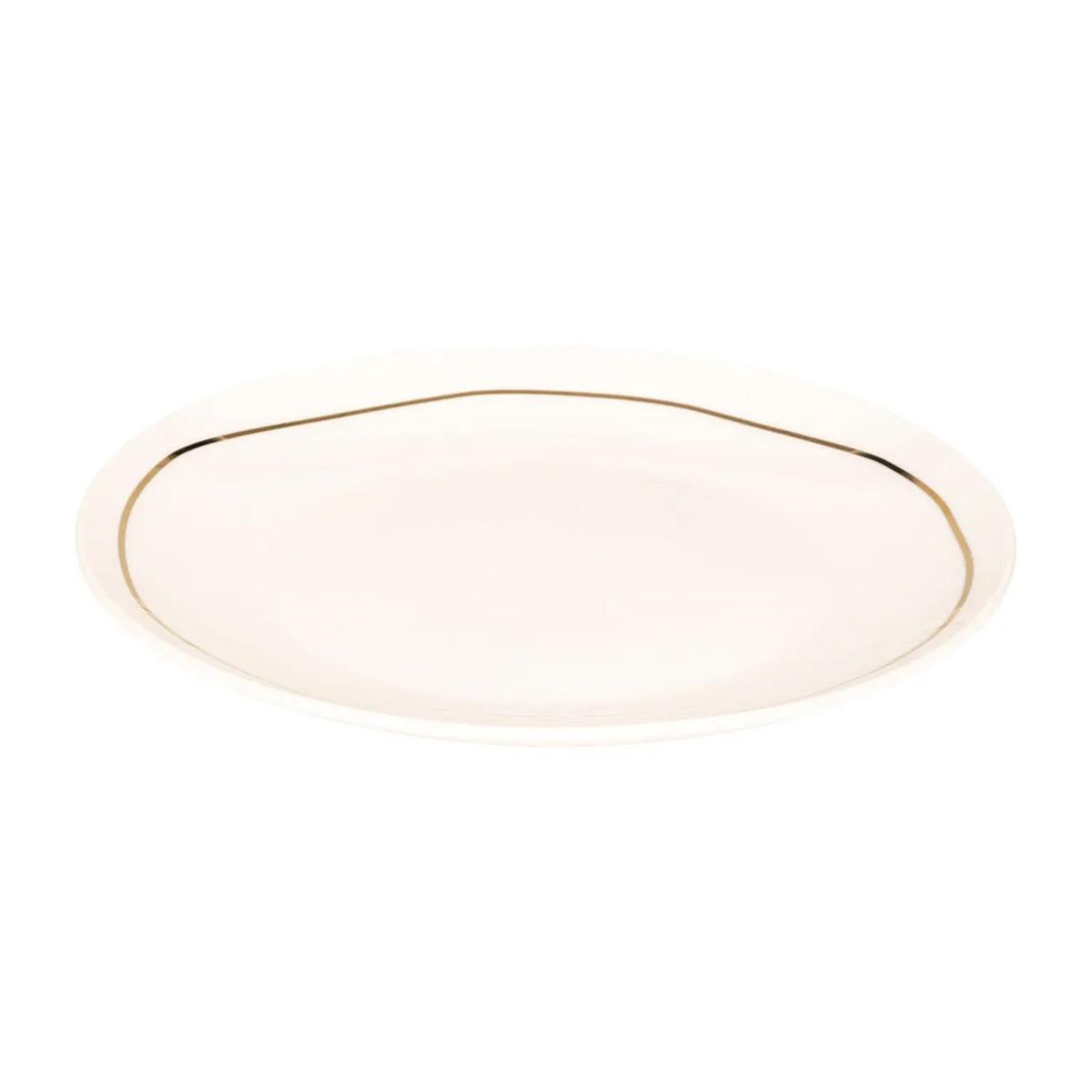 SECRET DE GOURMET Lot de 6 assiettes plates  selena  26cm blanc