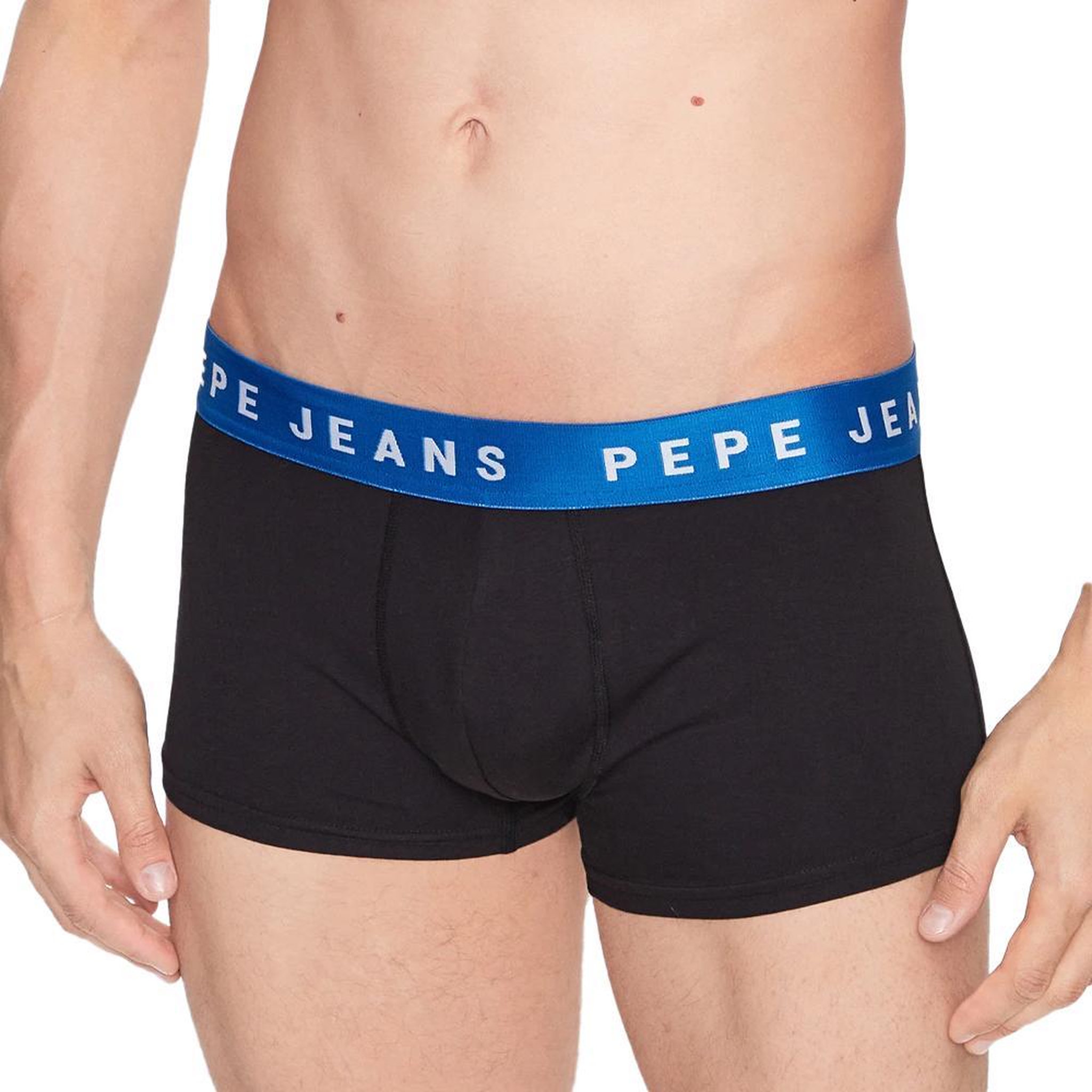 Voir la diapositive 2 : Pepe Jeans 2x Boxers Noir/Gris Homme Pepe Jeans PMU