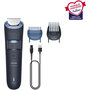 Voir la diapositive 1 : Philips Tondeuse barbe BT3665/15 Series 3000, 40 hauteurs de coupe, précision 0,5 mm, autonomie 80 mn