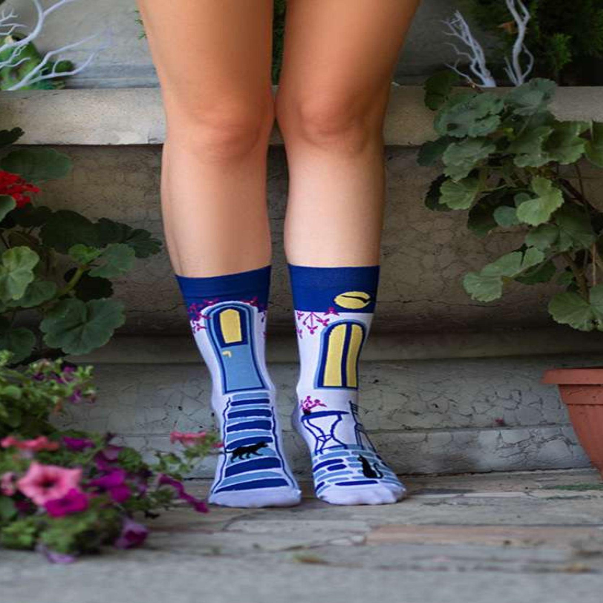 Voir la diapositive 4 : PIRIN HILL Chaussettes arty soirée grecque