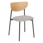 Voir la diapositive 2 : ATMOSPHERA Lot de 2 Chaises Design  Jaisa  81cm Gris