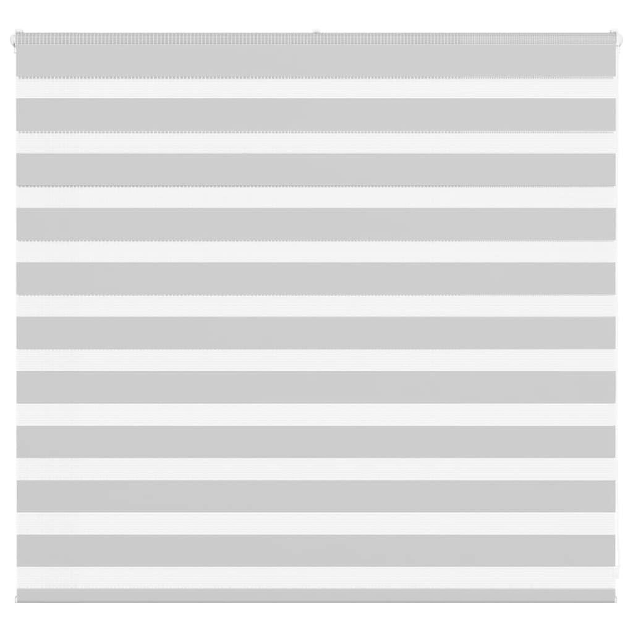 VIDAXL Store zebre gris clair largeur du tissu 155,9 cm polyester