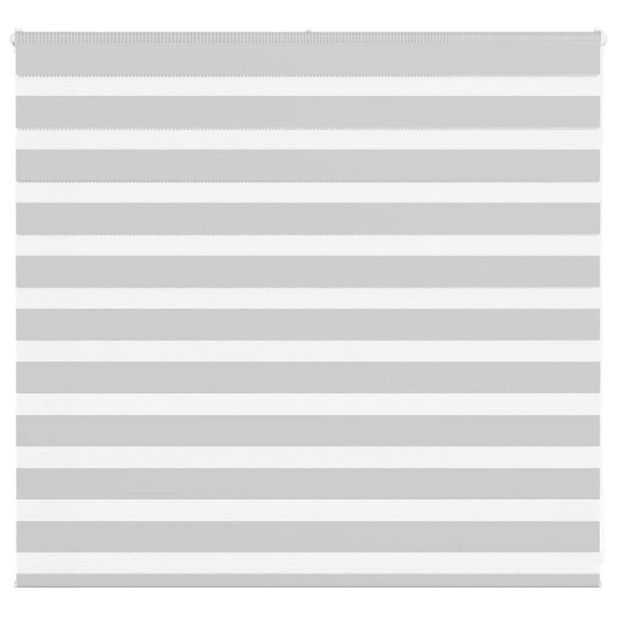 VIDAXL Store zebre gris clair largeur du tissu 155,9 cm polyester