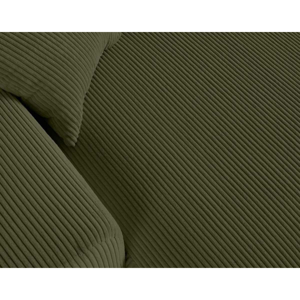 LISA DESIGN Garance - canapé panoramique en u - 7 places - en velours côtelé