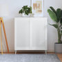 Voir la diapositive 1 : VIDAXL Portes d armoire à persiennes 2pcs blanc 99,3x49,4cm pin massif