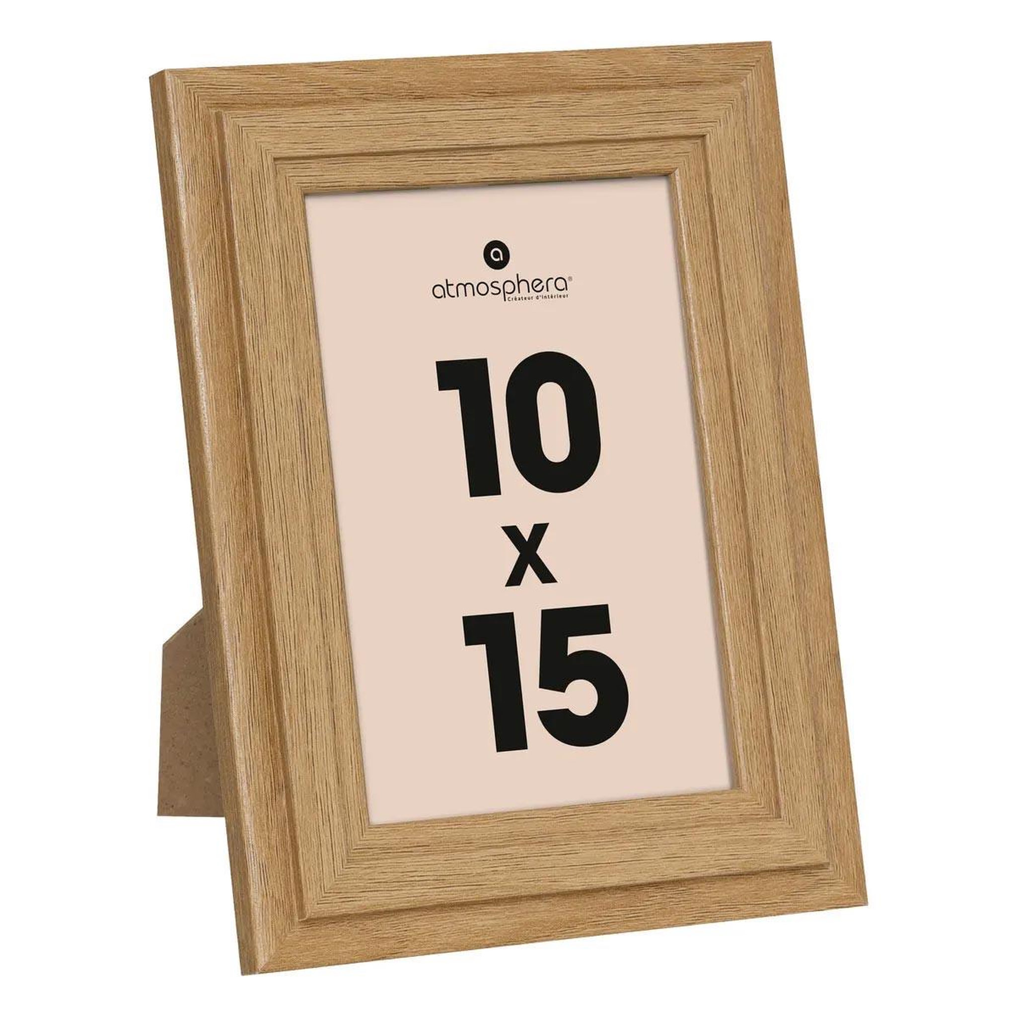 ATMOSPHERA Cadre photo moulure  alix  10x15cm marron