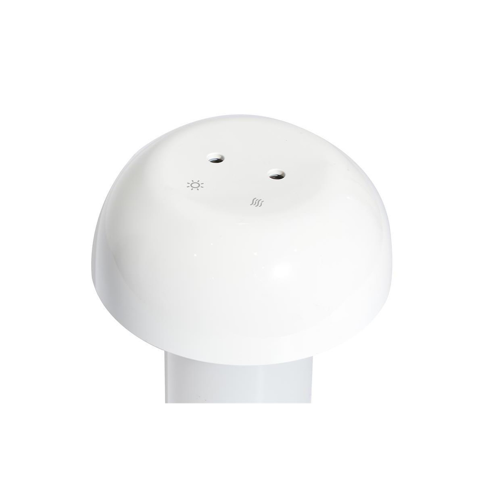 Voir la diapositive 2 : The Home Deco Factory Lampe à poser led & diffuseur  champignon  19cm blanc