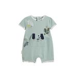 Petit Béguin Barboteuse bébé Elliot. Coloris disponibles : Vert