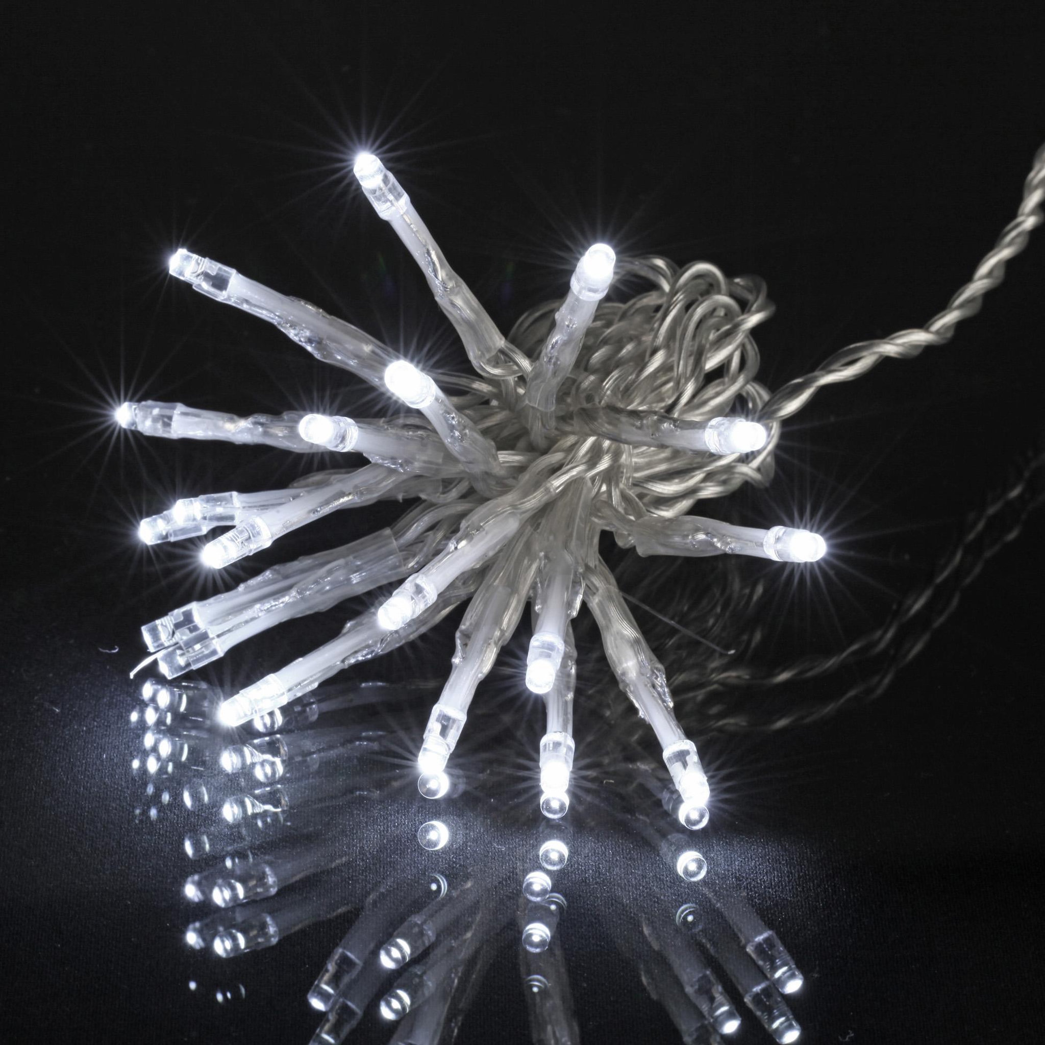 Voir la diapositive 3 : Eden Guirlande électrique 300led blanc 12m