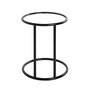Voir la diapositive 3 : Paris Prix Table d'Appoint Verre  Blaise  55cm Noir