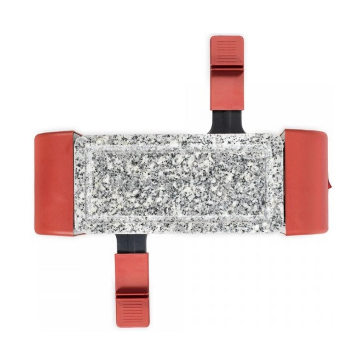 LIVOO Appareil à raclette à 2 personnes 450w rouge - DOC310R