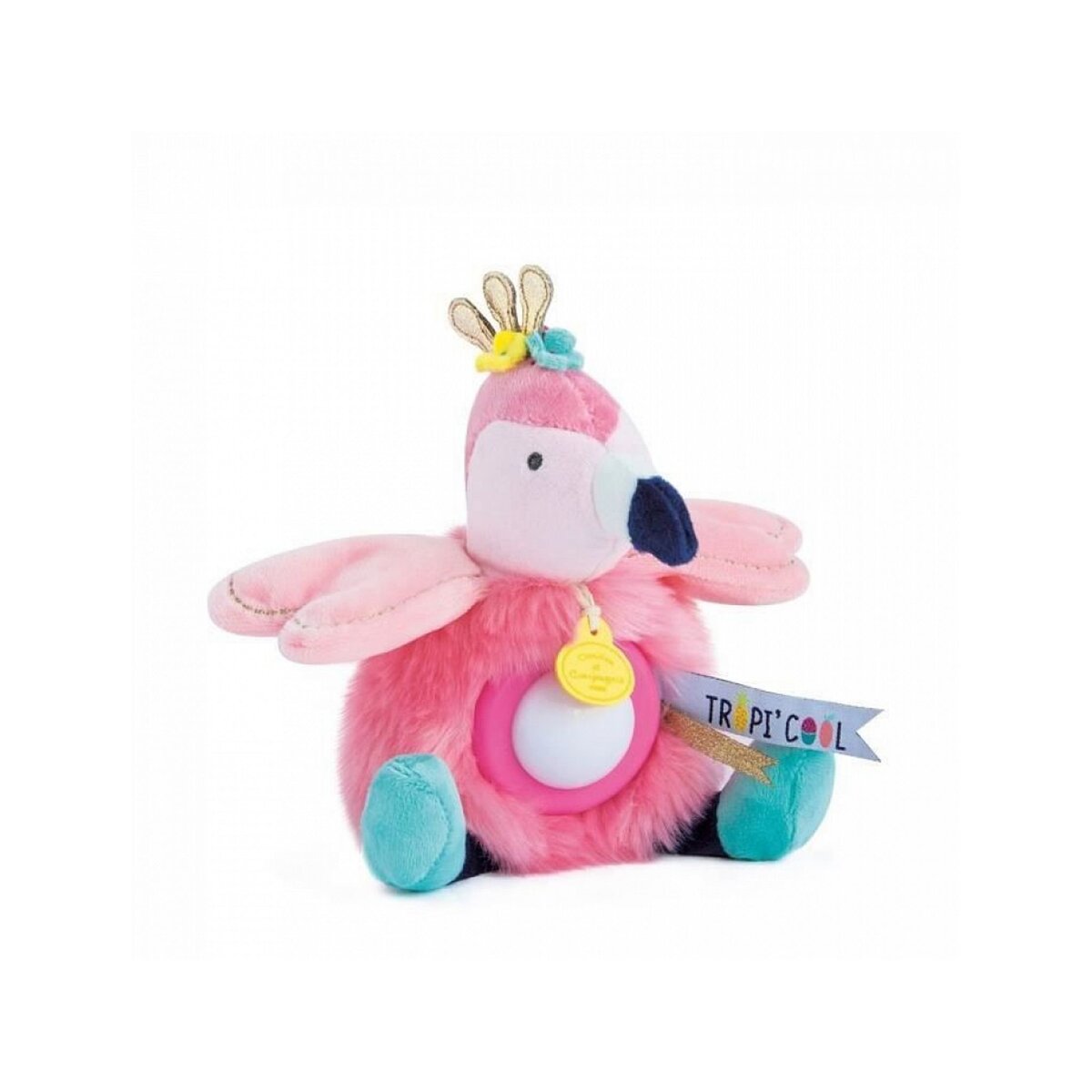 Doudou et compagnie clearance flamant rose