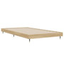 Voir la diapositive 5 : VIDAXL Cadre de lit sans matelas chene sonoma 90x190 cm