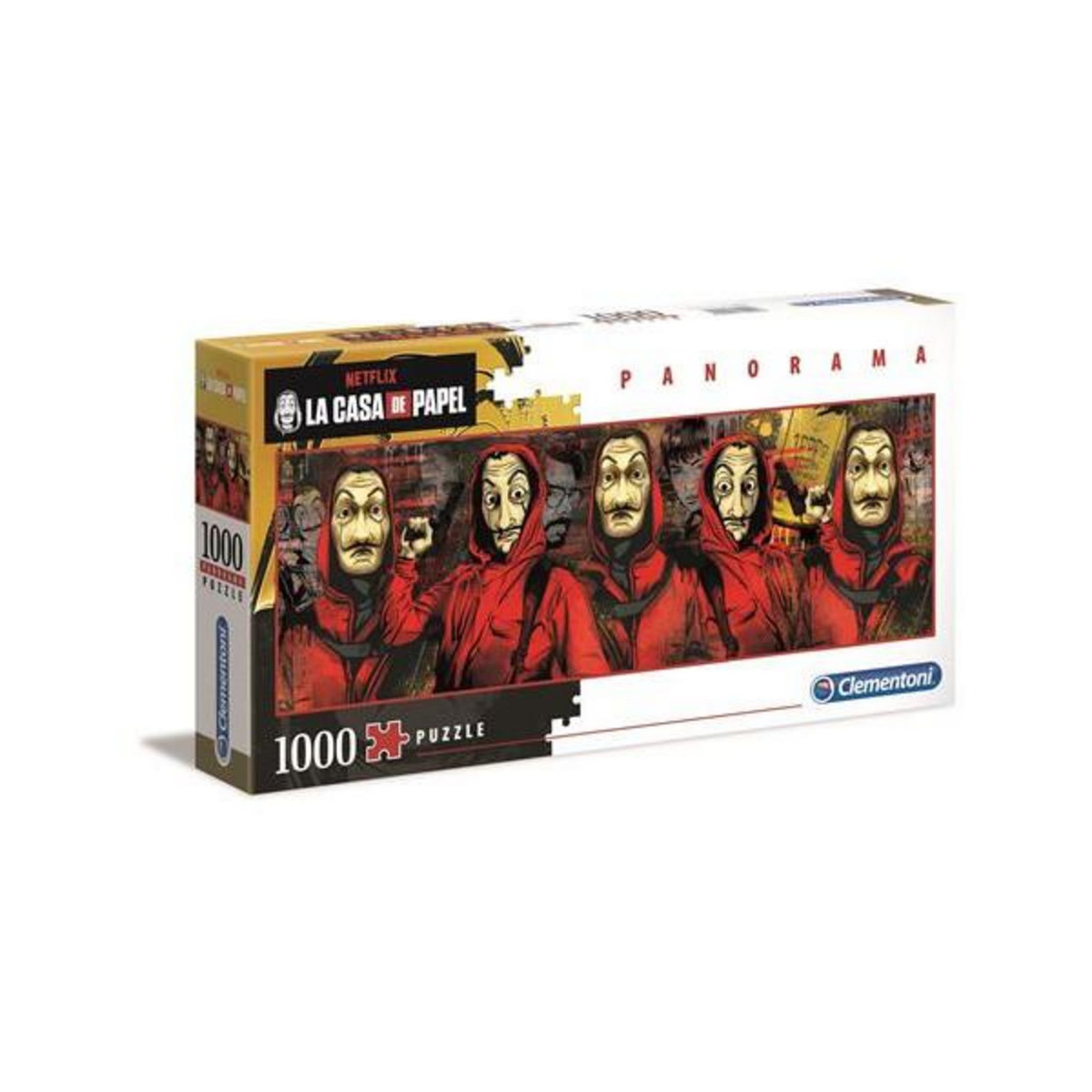 CLEMENTONI Puzzle 1000 pièces Clementoni La Casa de Papel Panorama