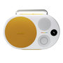 Voir la diapositive 1 : POLAROID Enceinte portable Bluetooth Polaroid P4 Jaune et blanc