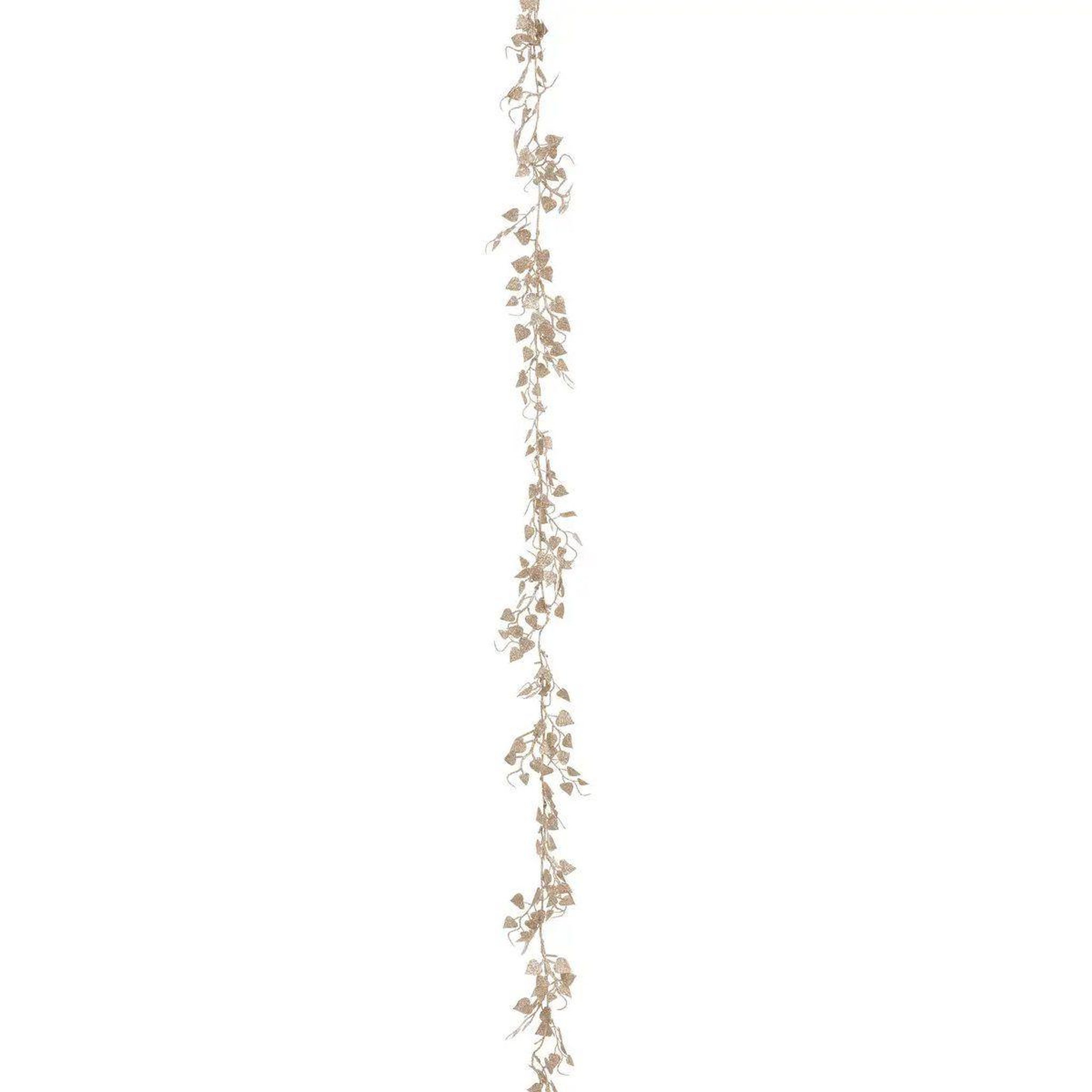 ATMOSPHERA Guirlande de Noël Déco  Feuiles  180cm Or