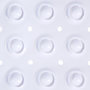 Voir la diapositive 2 : B BASIC & CO Fond de Douche PVC  Anti-Dérapant  53x53cm Blanc