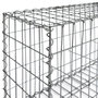 Voir la diapositive 5 : ID MARKET Lot de 2 gabions pour pierre 100 x 30 x 50 cm