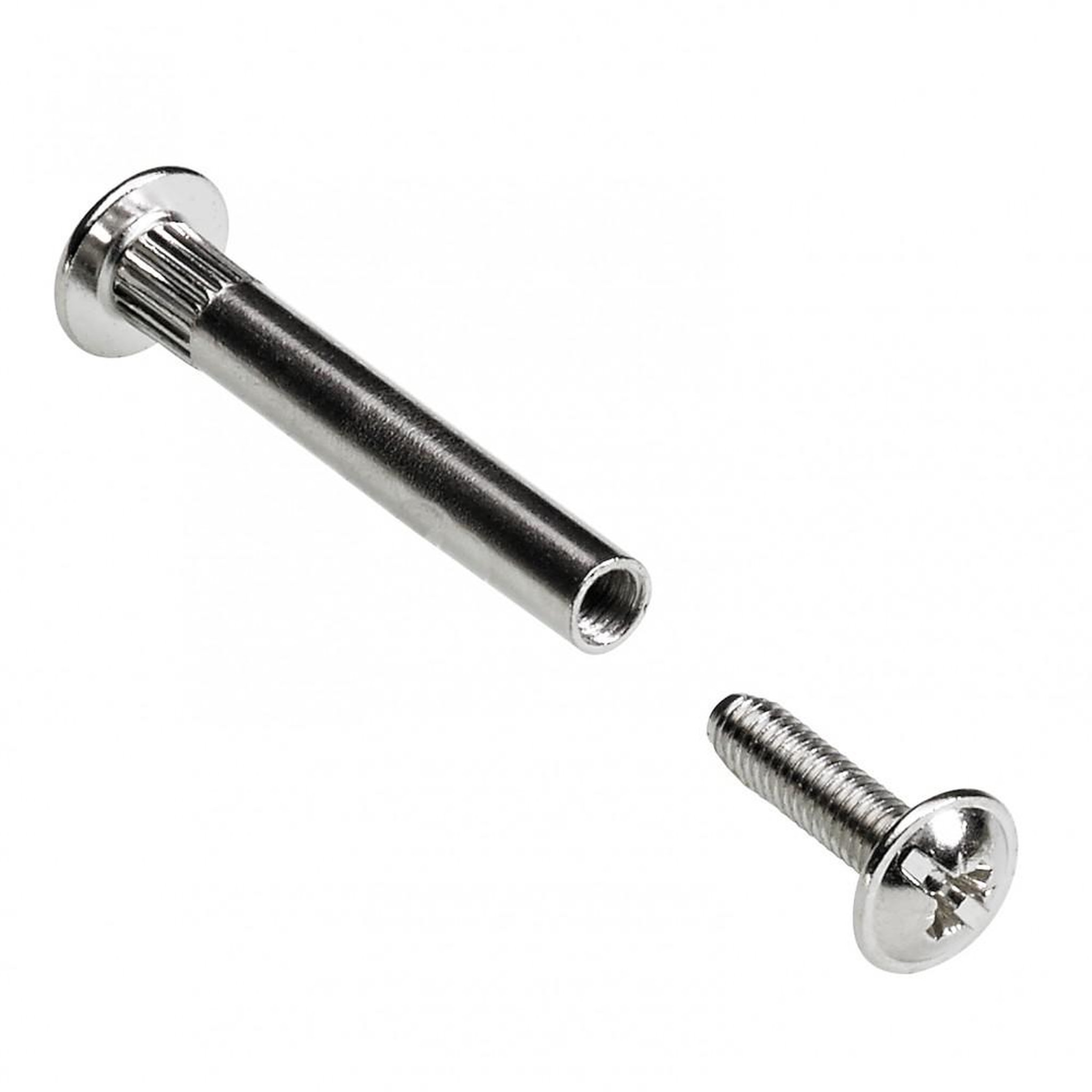CENTRALE BRICO Lot de 10 vis d'assemblage acier nickelé HETTICH, l.40 mm