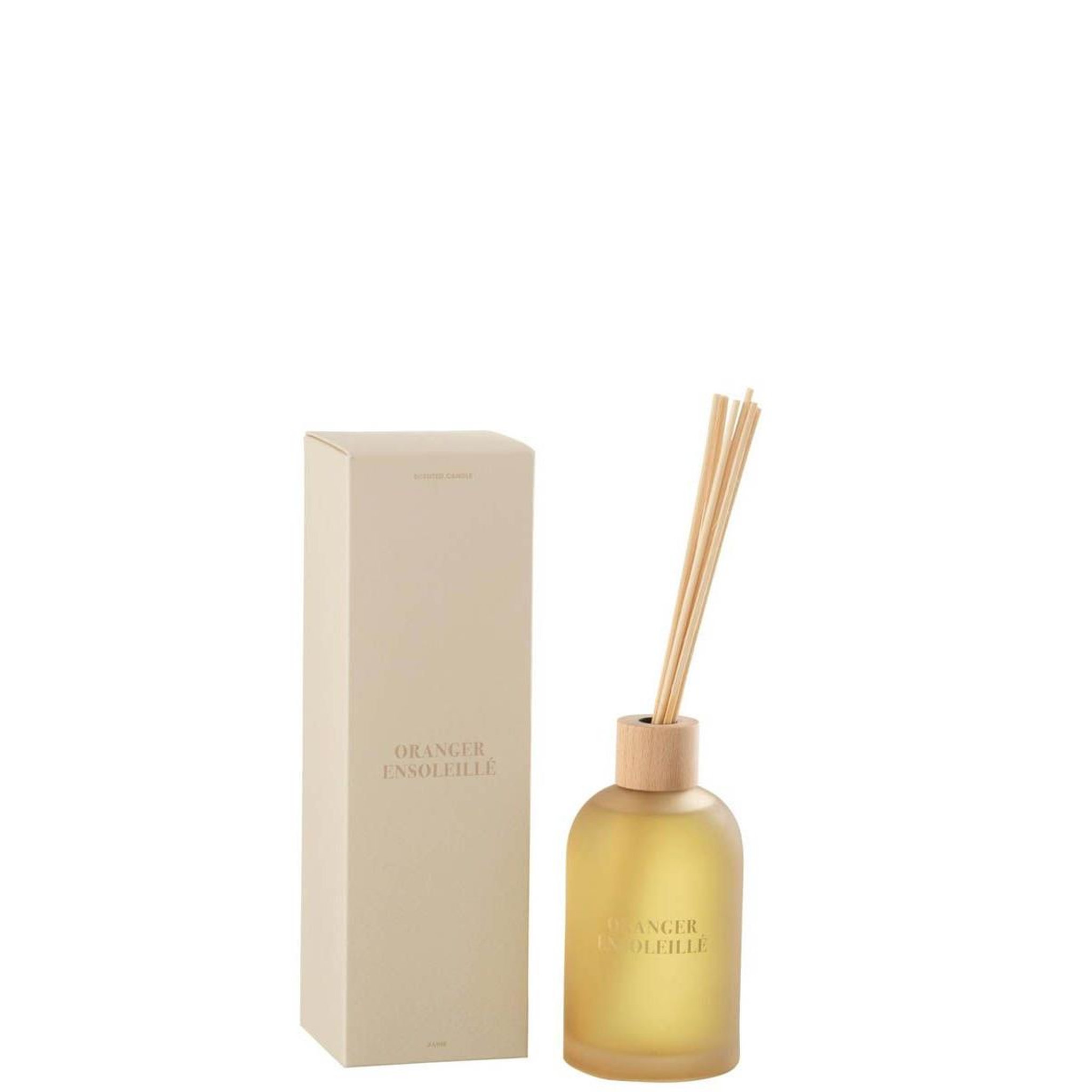 Voir la diapositive 2 : J-LINE Diffuseur de parfum  accords essentiels  250ml oranger ensoleillé