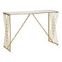 Voir la diapositive 1 : Paris Prix Console Design en Métal  Easy  120cm Or