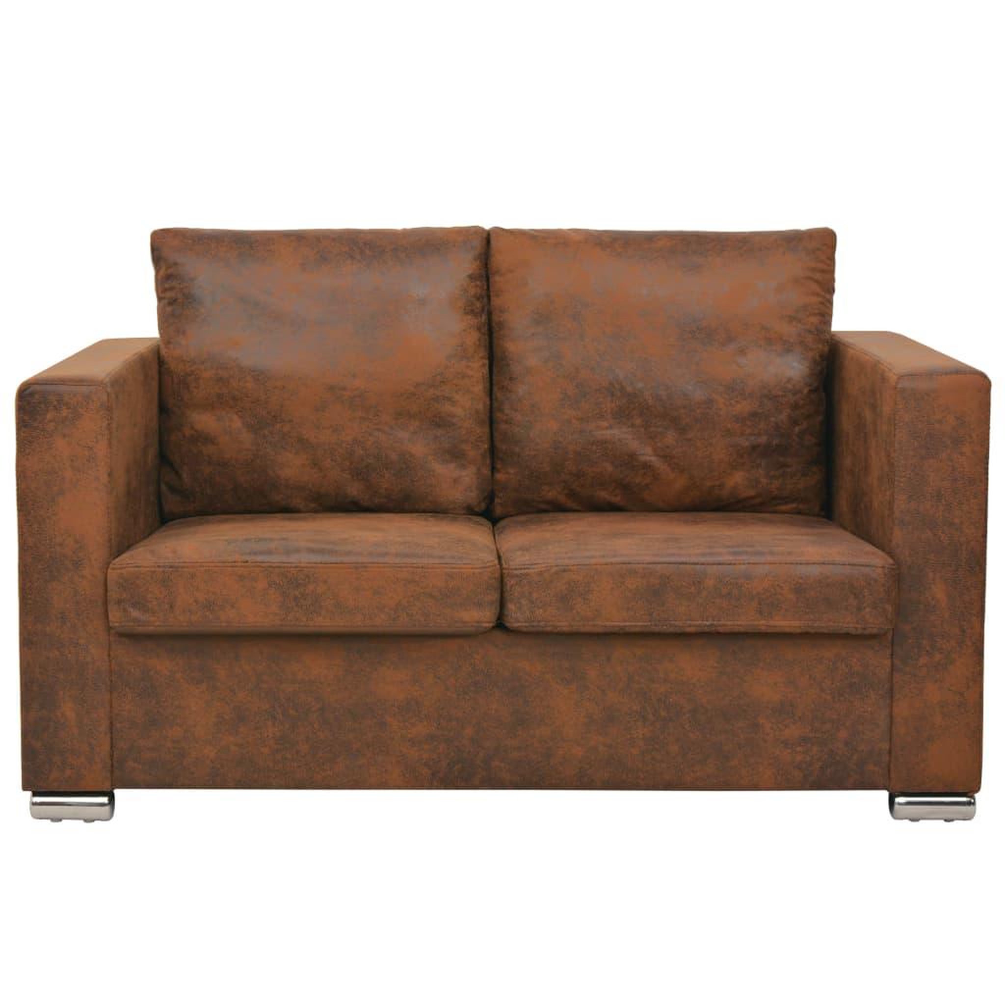 Voir la diapositive 2 : VIDAXL Canape a 2 places 137x73x82 cm Cuir daim artificiel