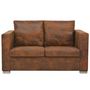 Voir la diapositive 2 : VIDAXL Canape a 2 places 137x73x82 cm Cuir daim artificiel