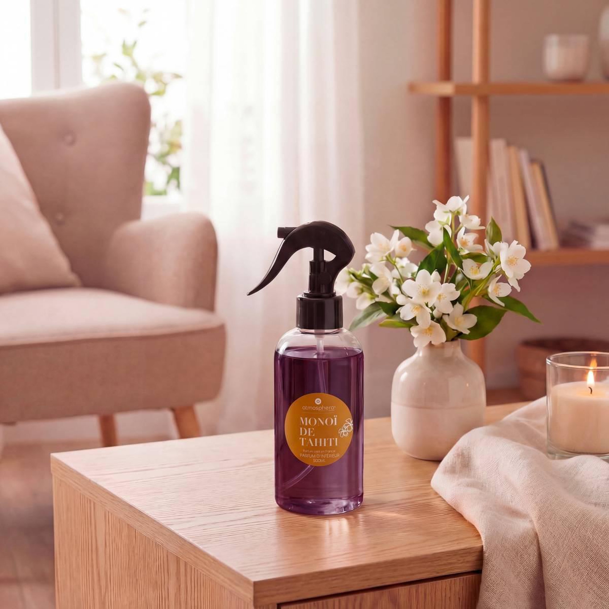 Voir la diapositive 3 : ATMOSPHERA Spray d'ambiance  izor  500ml monoï