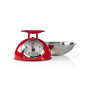 Voir la diapositive 2 : NEDIS Balance de cuisine Retro Rouge Analogique Bol amovible acier 5kg Fonction Tare NEDIS
