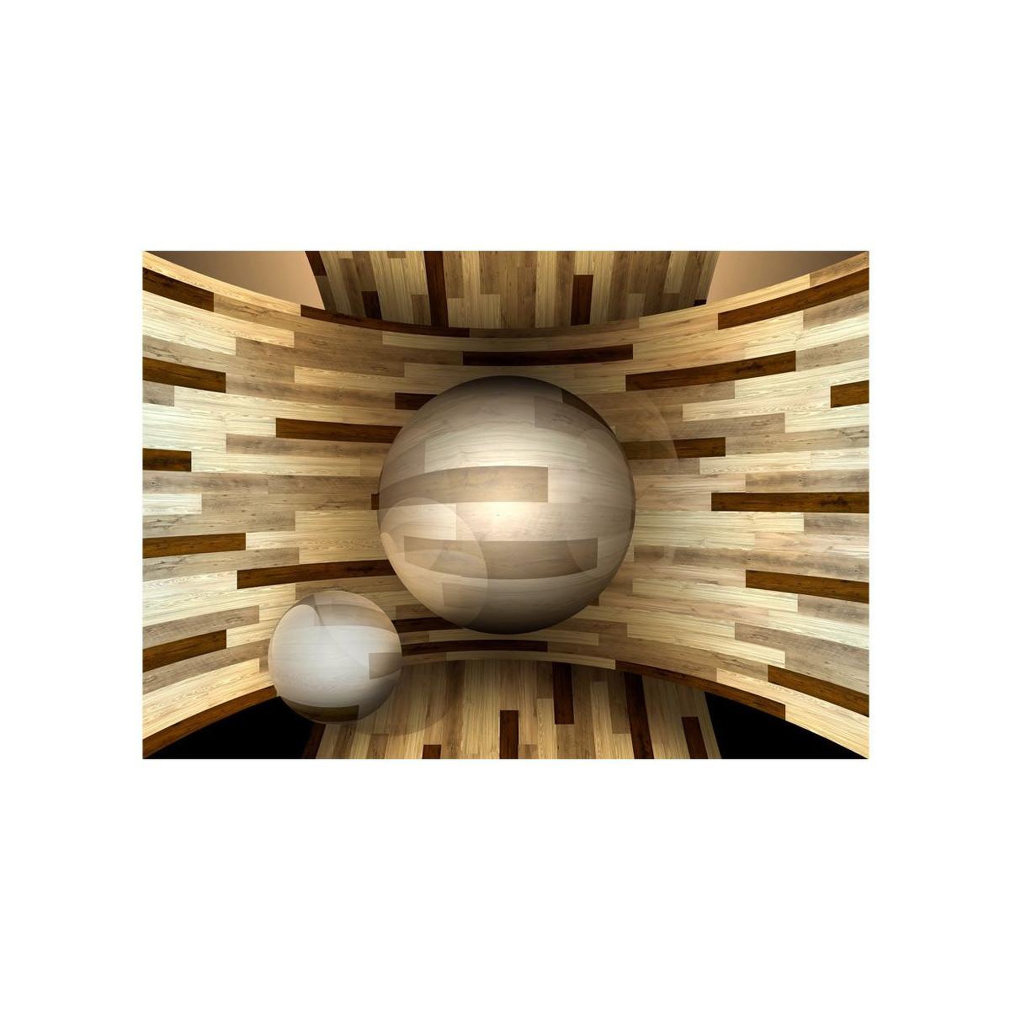 Voir la diapositive 2 : Paris Prix Papier peint  orbite de bois