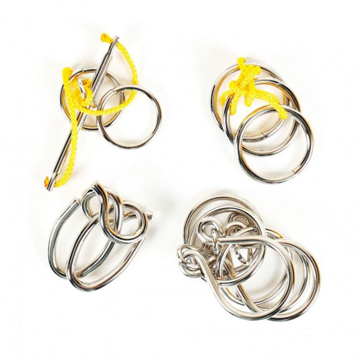 Eureka Toys EUREKA Metal Brain Puzzles Expert, 4pcs.