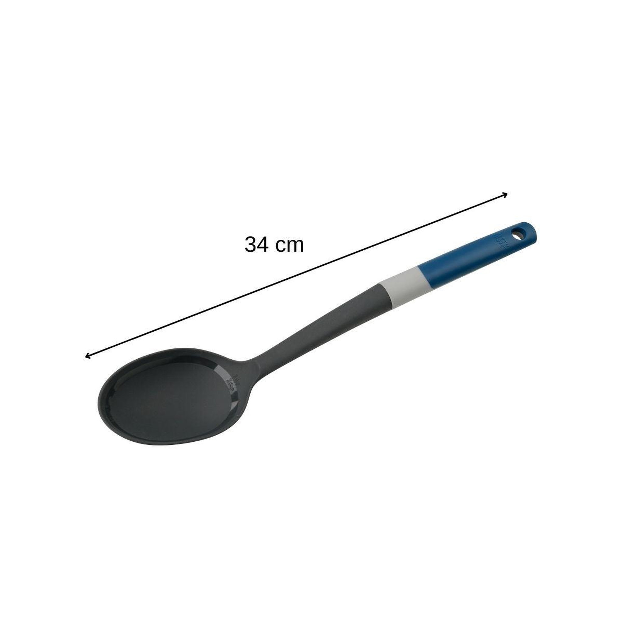 Voir la diapositive 3 : TASTY Cuillère doseuse manche bleu foncé 34 cm tasty core