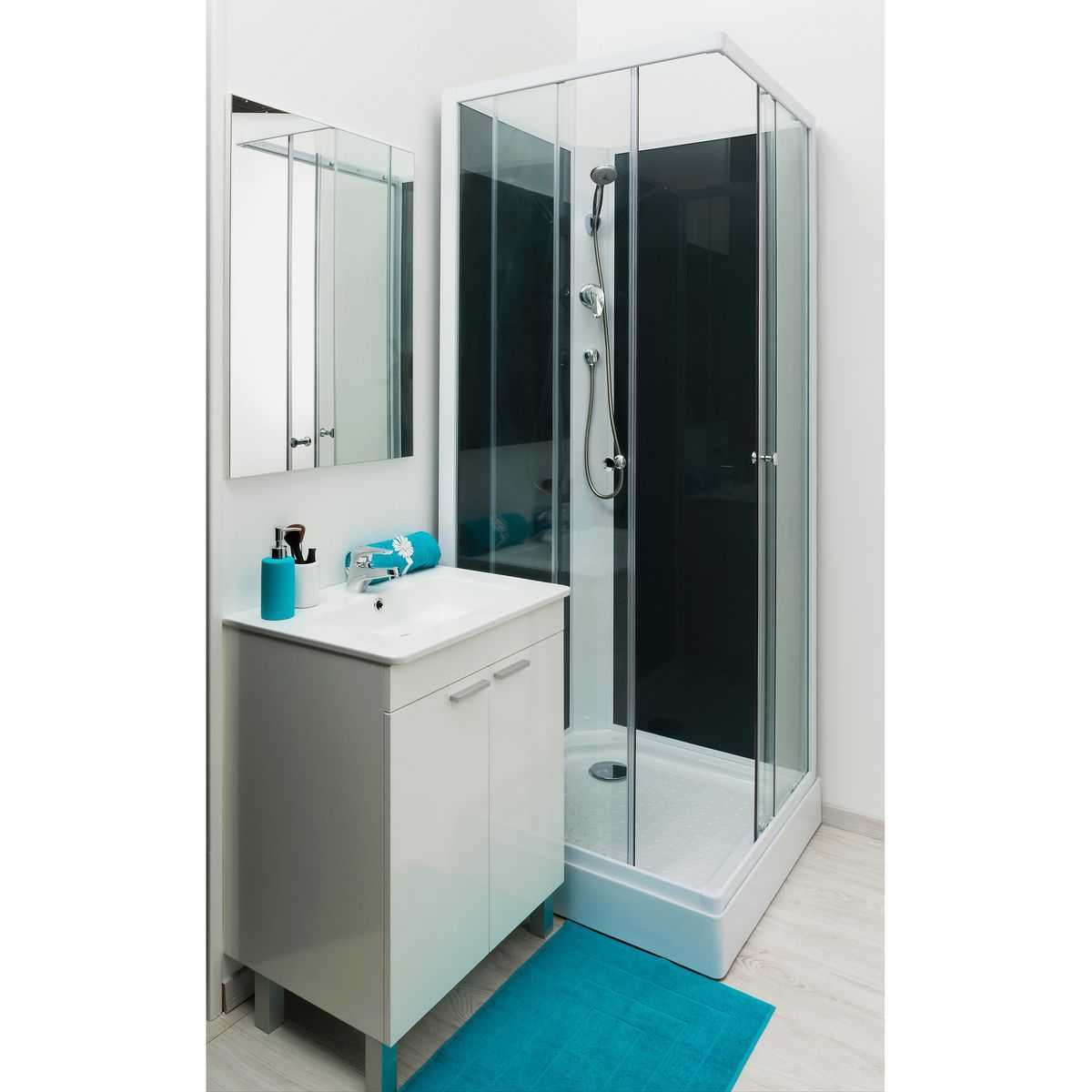 ONDEE MINEA cabine douche G 80x80cm