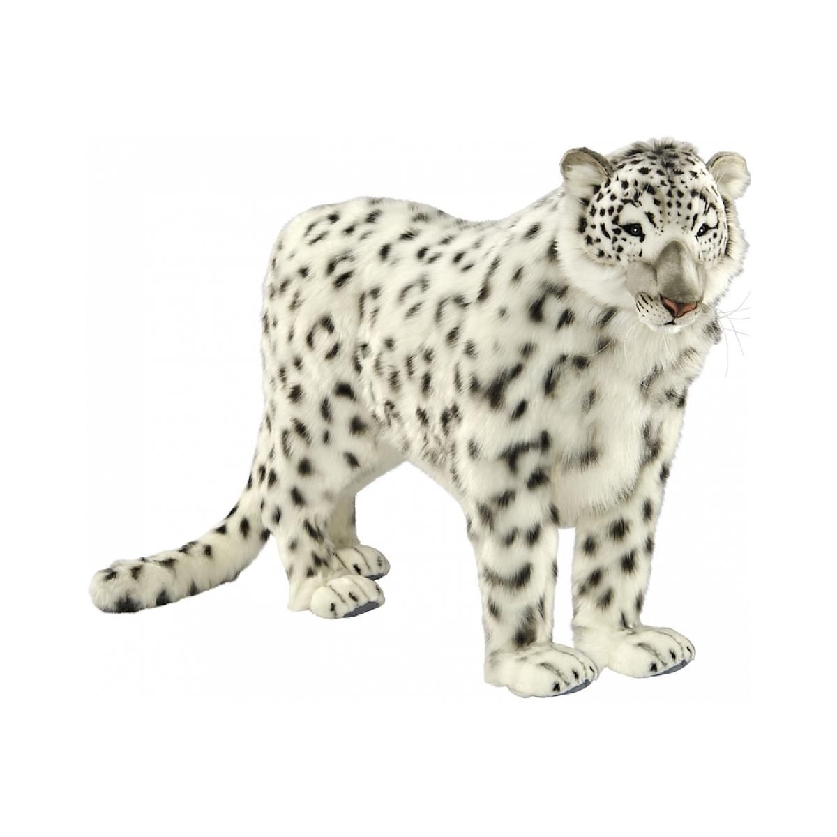 Hansa Hansa Peluche Geante Leopard des Neiges 95 cm H et 122 cm L