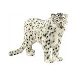 Hansa Hansa Peluche Geante Leopard des Neiges 95 cm H et 122 cm L
