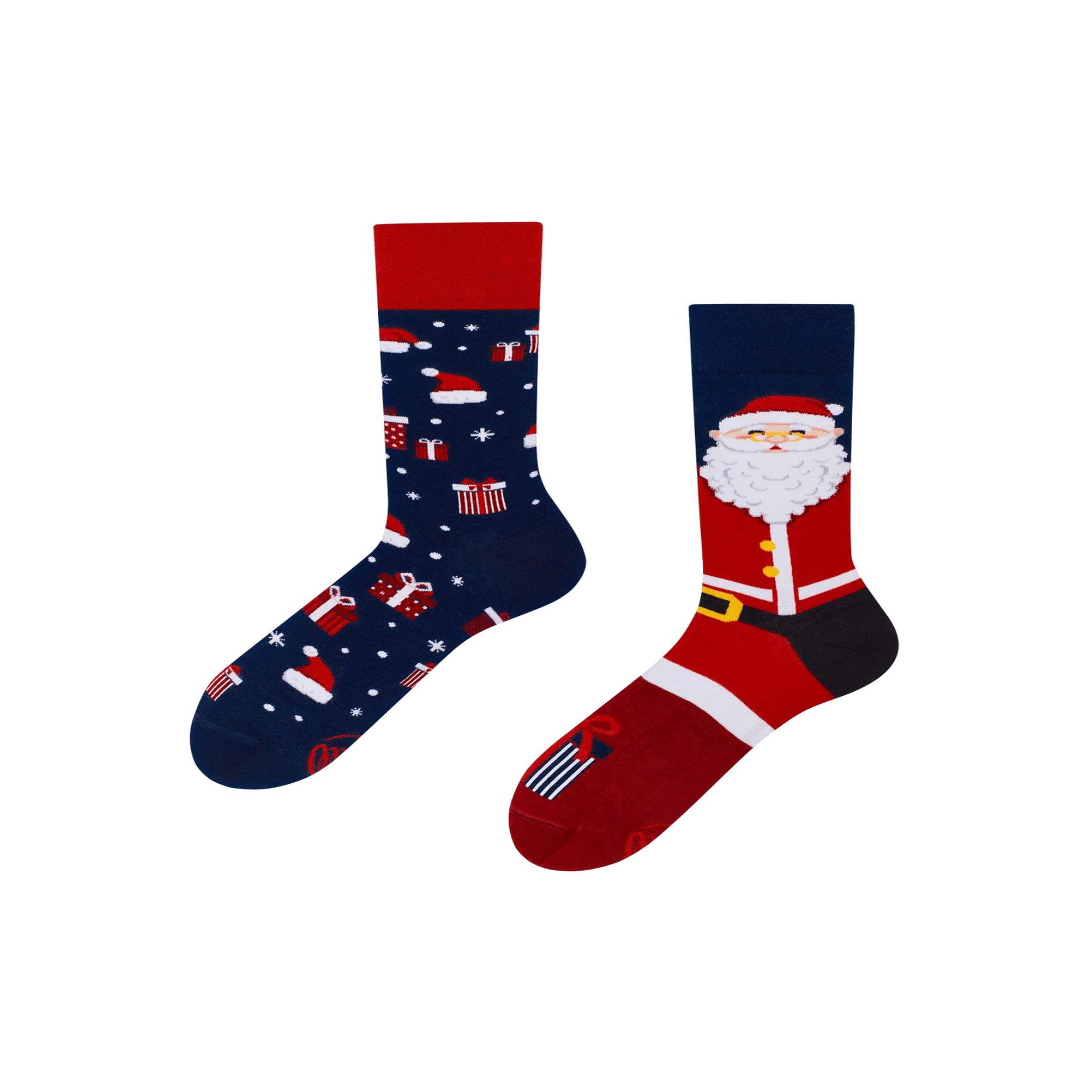 MANY MORNINGS Chaussettes santa claus. Coloris disponibles : Multicolore