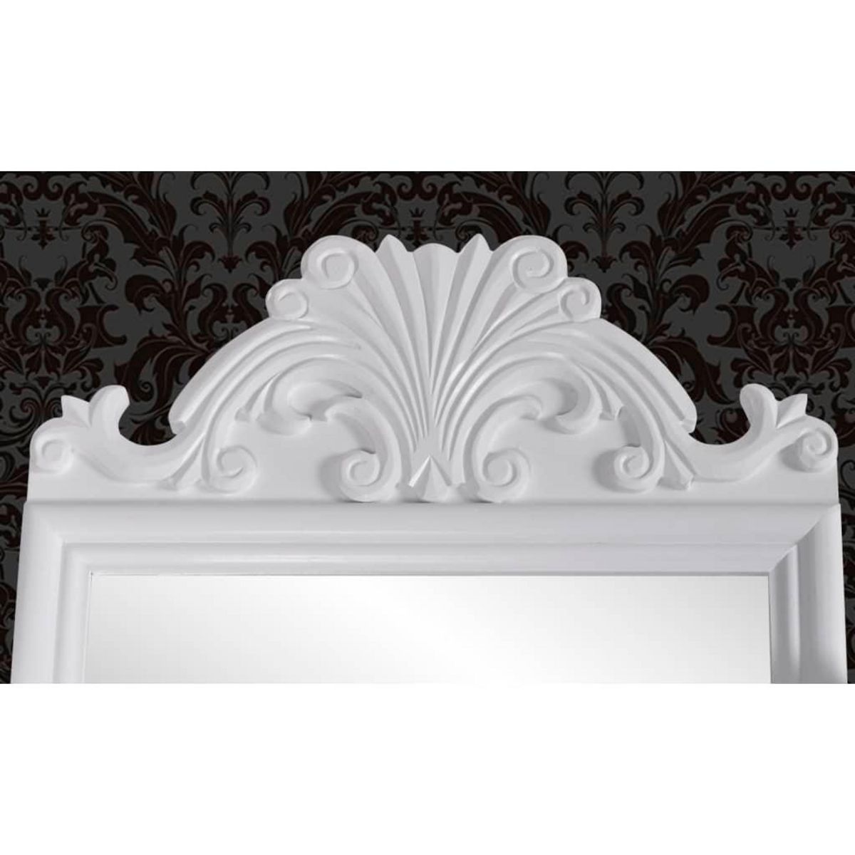 VIDAXL Coiffeuse avec miroir pivotant rectangulaire MDF