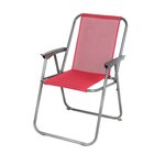 SUNNYDAYS Chaise de camping pliable - Fuchsia