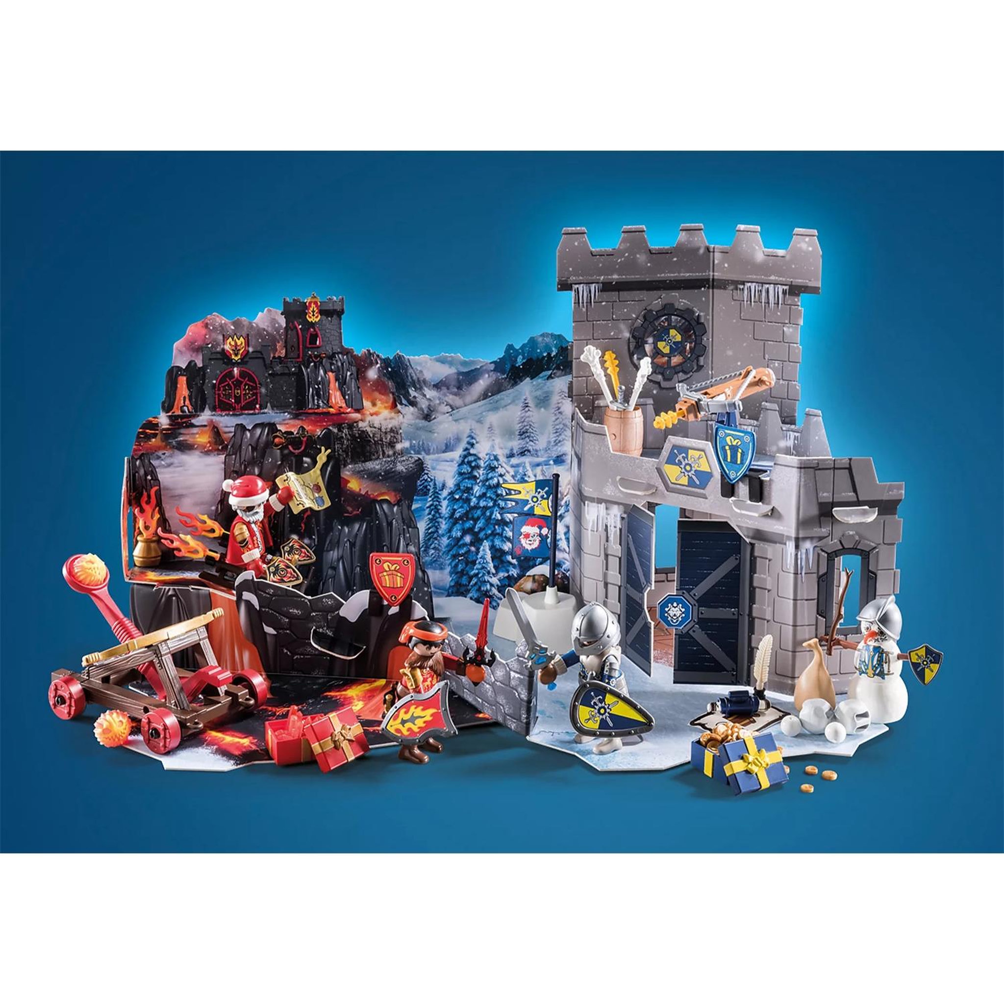 Voir la diapositive 3 : PLAYMOBIL Novelmore Calendrier de l'Avent - Noël des chevaliers