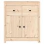 Voir la diapositive 5 : VIDAXL Buffet 70x35x80 cm nois massif de pin