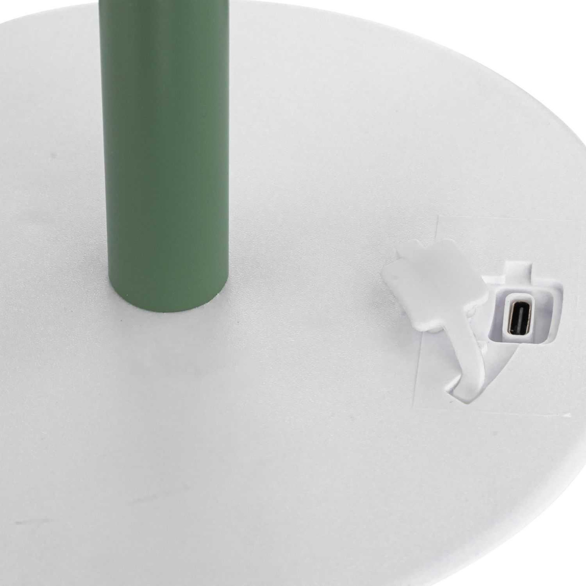 Voir la diapositive 6 : ATMOSPHERA Lampe extérieure zach - hauteur 30 cm - vert olive