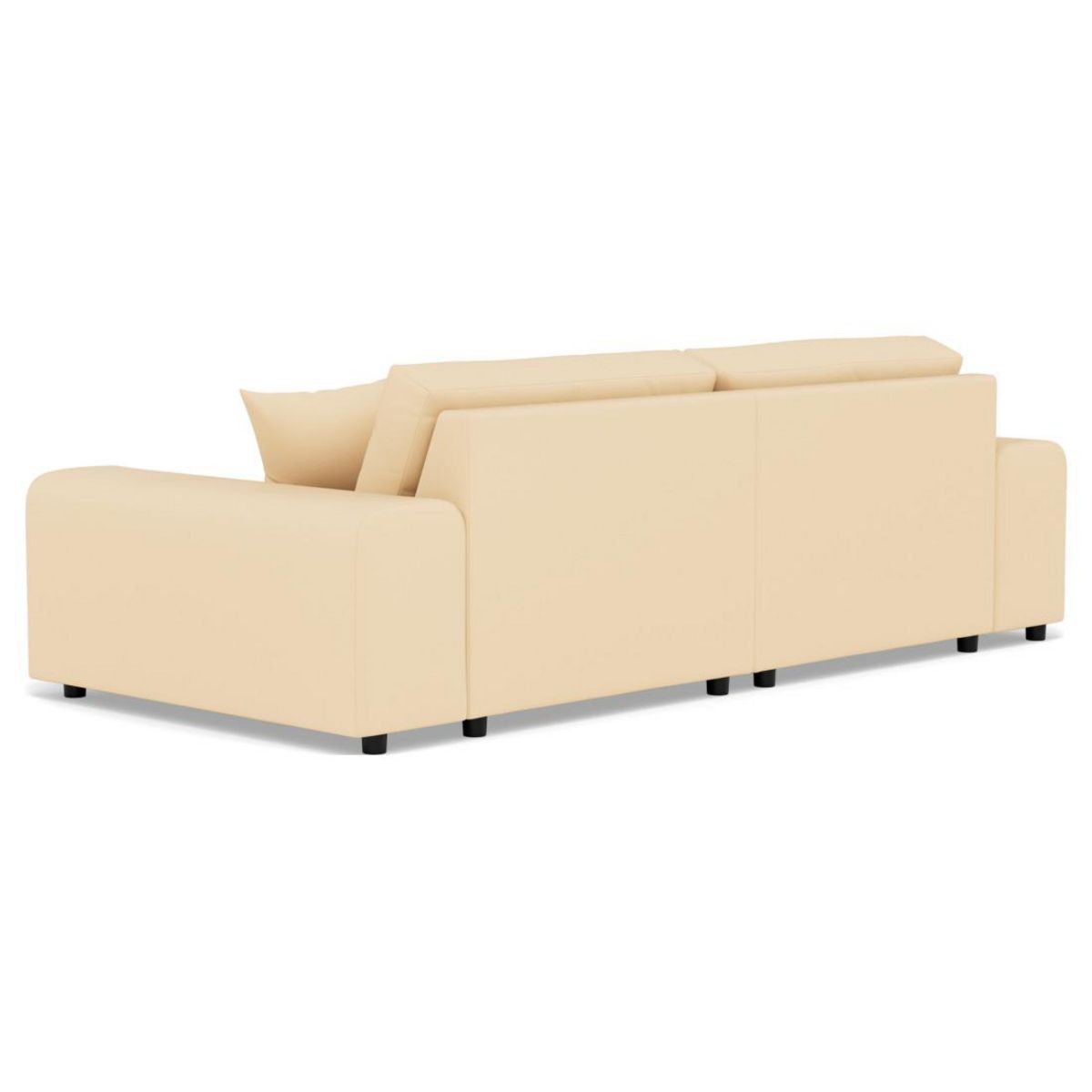 LISA DESIGN Garance - canapé d'angle réversible 4 places en simili