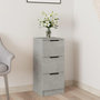 Voir la diapositive 1 : VIDAXL Buffet Gris beton 30x30x70 cm Bois d'ingenierie