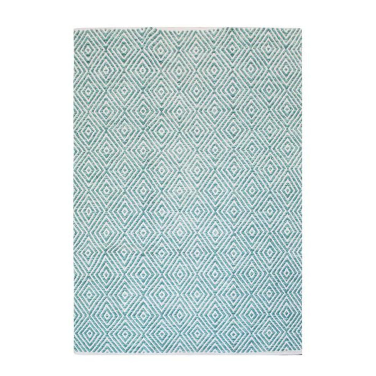 Paris Prix Tapis Géométrique Fait Main  Aperitif  Turquoise