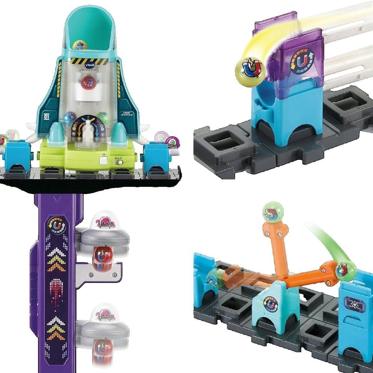 VTECH Ensemble de construction VTech Space Magnetic Set XL 300 E