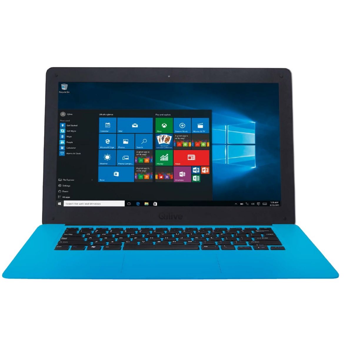 QiLive Ordinateur portable - Notebook Q6 - Bleu
