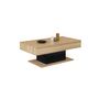 Voir la diapositive 1 : Table basse plateau relevable L110 cm TINA