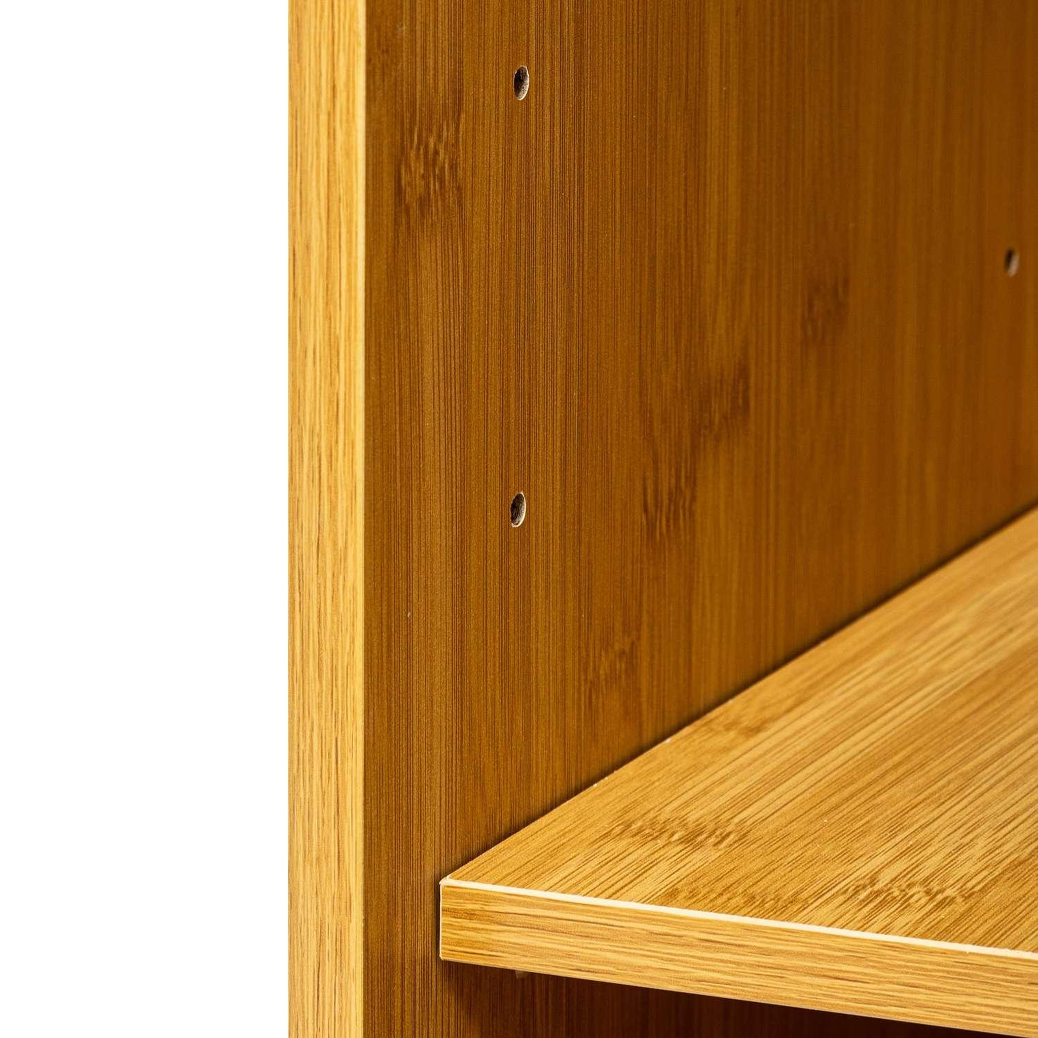 Voir la diapositive 5 : FIVE Meuble de wc en bambou sicela - marron